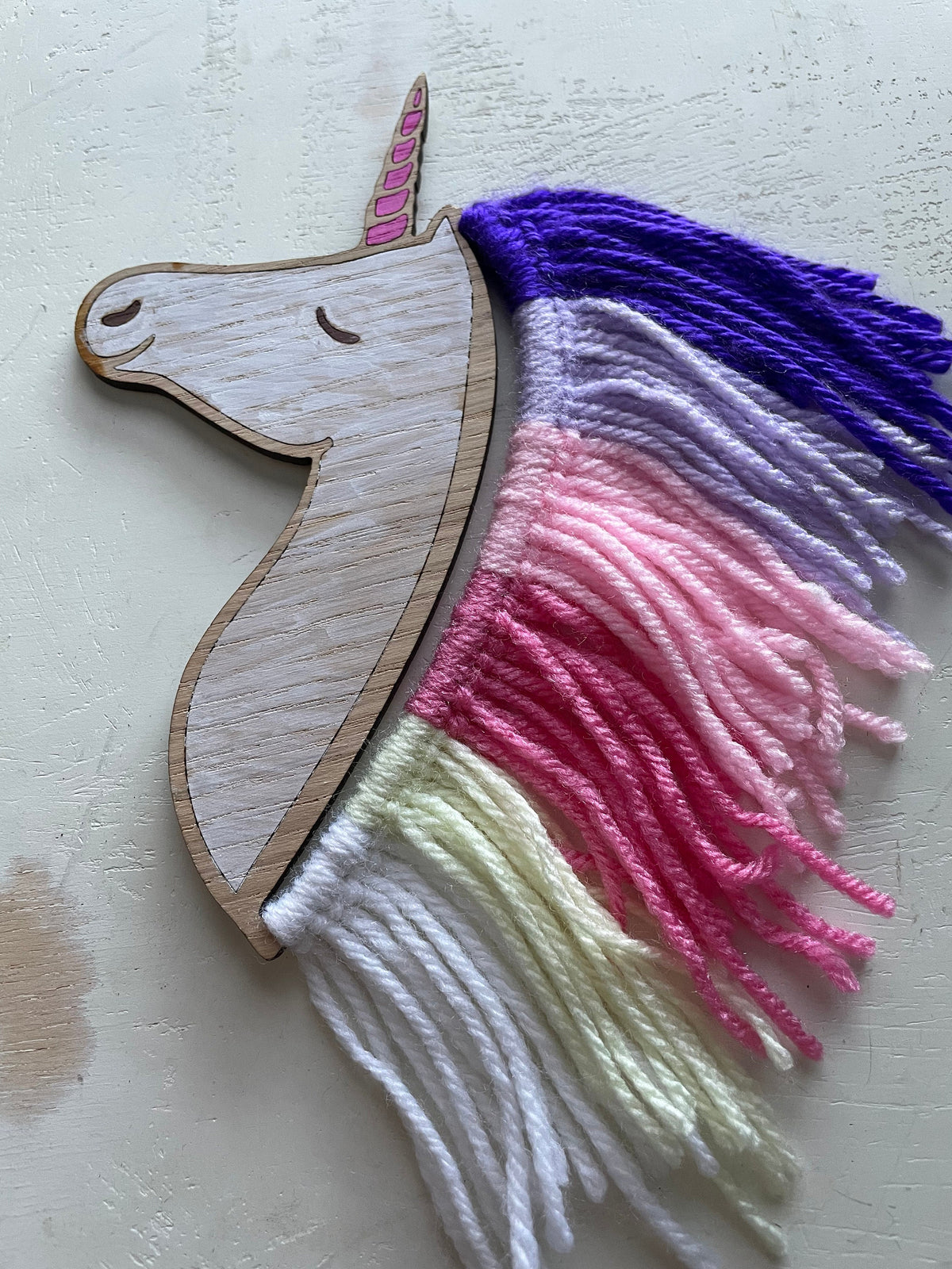 DIY Unicorn Macrame Kit: Kid's Craft Project