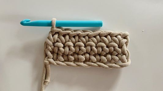 Crochet Trivet DIY Kit: Jumbo Yarn, Video Instructions